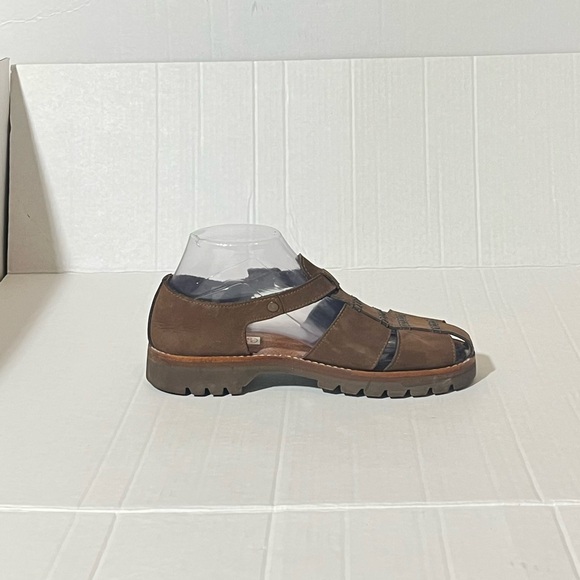 Vintage Y2K Chunky Leather Fisherman Sandals - Picture 12 of 14